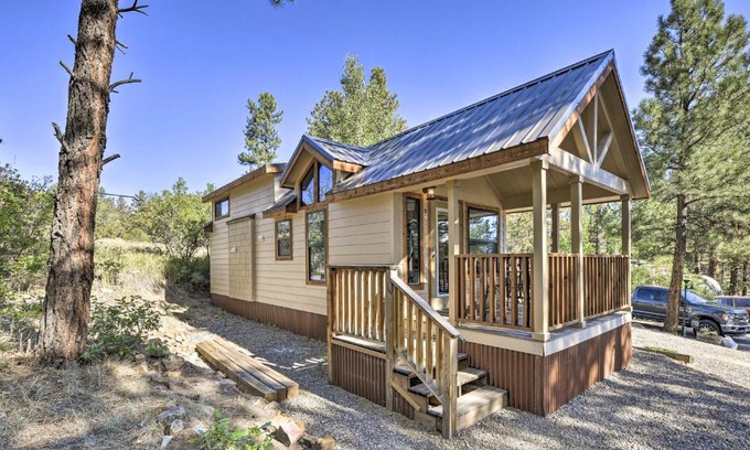 Pagosa Hills House | Roomy Pagosa Springs Tiny Cabin 1 Mi to Downtown