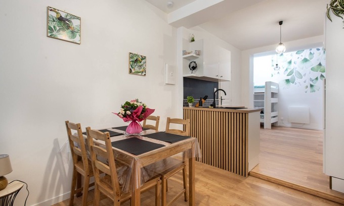 Etaples Apartment | Rosamel - Studio à 1km de la gare, proche port
