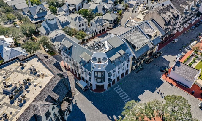 Rosemary Beach Condo | Rosemary Downtown! Sprawling 4 BR Penthouse with incredible gulf views