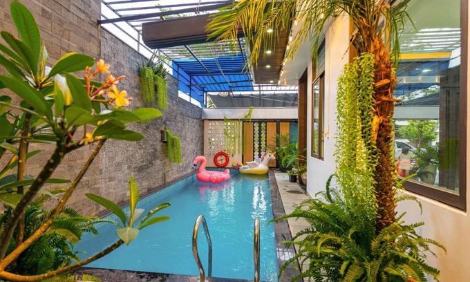 Son Tra Villa | Rosemary Villa Hồ Bơi rộng, yên bình