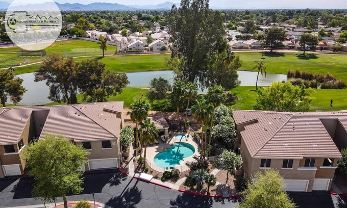 Mesa Condo | (RP) SUMMER SPECIAL - Beautiful Condo on Golf Course, Gated, Pool