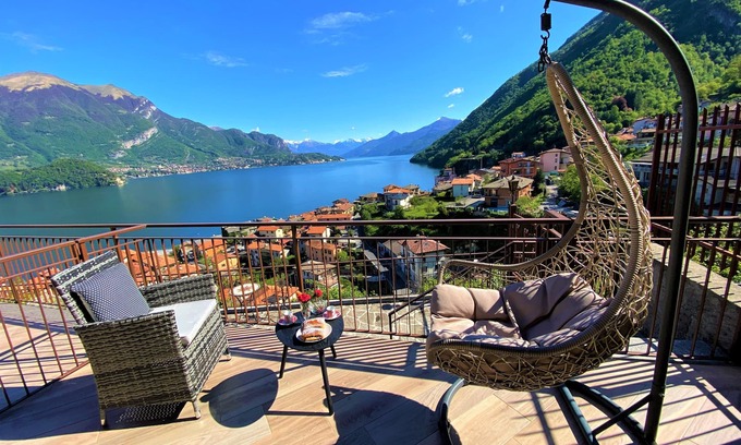 Lezzeno House | RUBINO NEW! NEAR BELLAGIO! BALCONY GARDEN, & STUNNING VIEW!