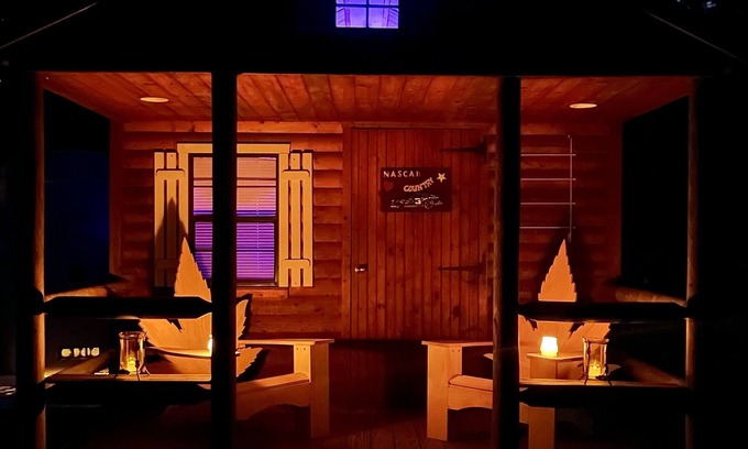 Brooklyn Cabin | Ruby Kush Cabin w/ sleeping loft on cannabis friendly campground