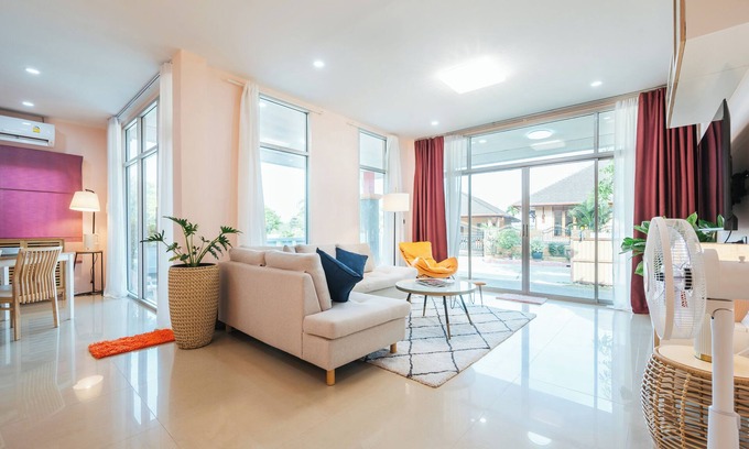 Koh Kaew House | Ruhige Ferienwohnung mit Großem Garten. Zentral Gelegen