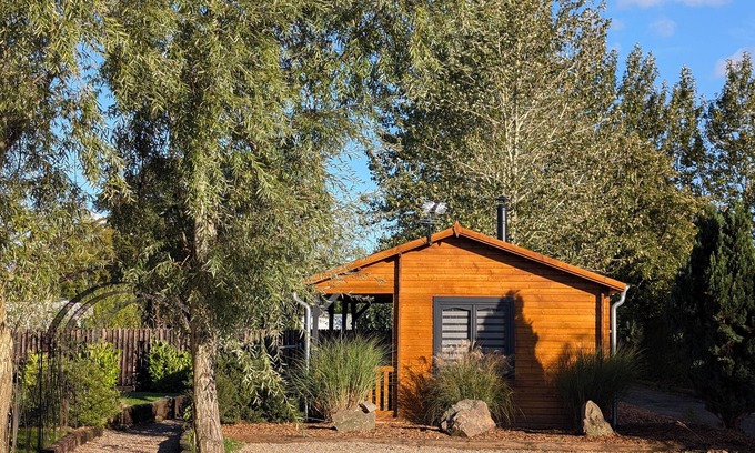 Moreton Cabin | Rural cosy cabin with log burner on the lowlands of the famous Malvern Hills.