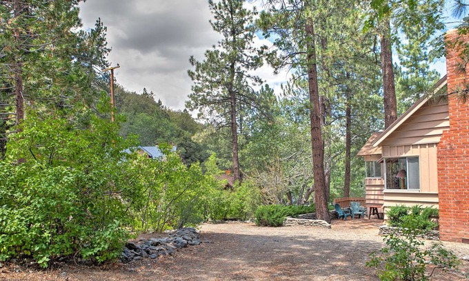 Wrightwood Cabin | 'Rustic Acorn' Cabin w/ Deck, Walk to Downtown!