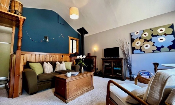 Fort Bragg House | Rustic, cozy Mendocino Coast cottage, wood stove and fire pit. Pet friendly!
