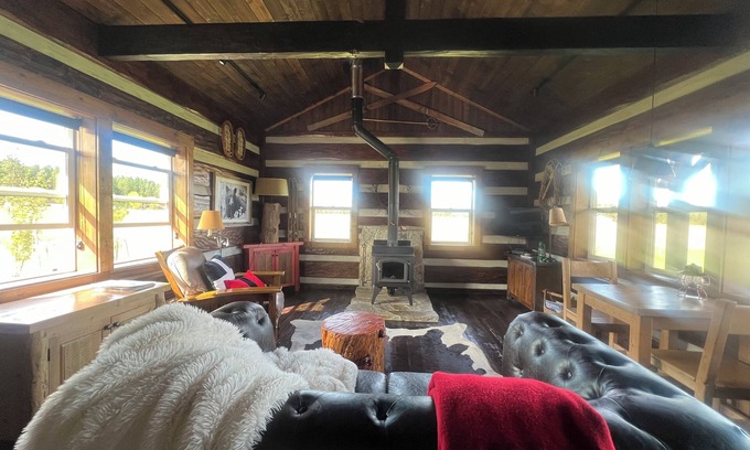 Whitefish Cabin | Rustic Lodge Style Cabin located in the Beautiful Flathead Valley.