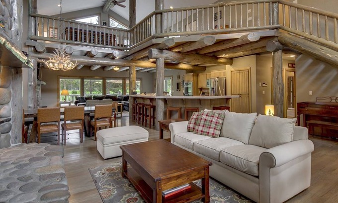 Sunriver Cabin | Rustic Luxury:Stunning 5BR Custom Lodge, 12x SHARC!