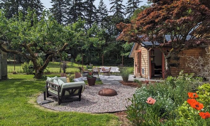 Vashon Island Other | Rustic Modern Farmhouse on Vashon Island with Hot Tub & IR Sauna, Firepit