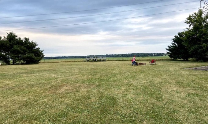Berrien Springs RV Rental | Rustic Tent Campsite #3