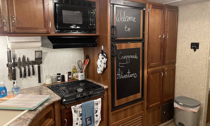 Black Creek RV Rental | RV Glamping on Ischua Creek @ Campground Adventures