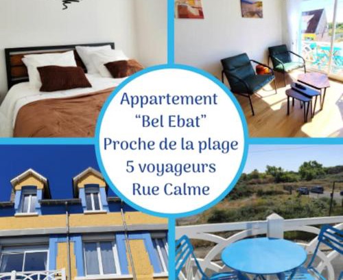 Fort-Mahon-Plage Apartment | Séjour confortable, vue dunes, proche plage