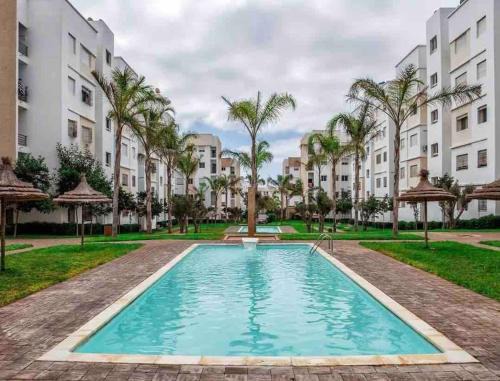 Soualem Trifiya Apartment | Sérénité en bord de mer à Tamaris piscine, plage et bonheur