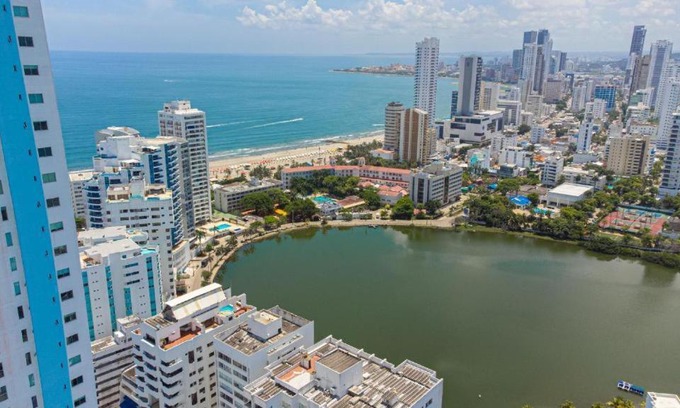 El Laguito Apartment | Súper apto frente al mar- Tocahagua 708
