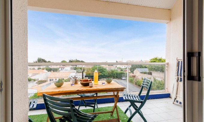 La Chaume Apartment | Sables-d'Olonne - Appartement avec Balcon