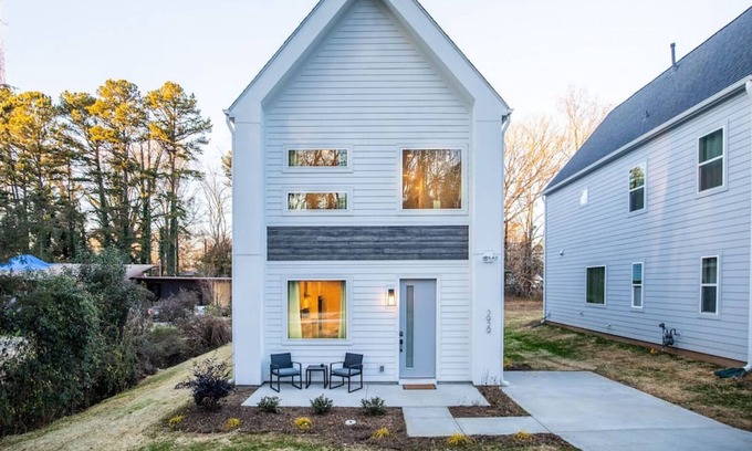 Sugar Creek House | Safari Inspired 4 Bedroom Home Across from Park!