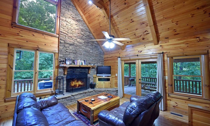 Morganton Cabin | Safe Haven - Morganton GA | 2 Bed, 2 Bath
