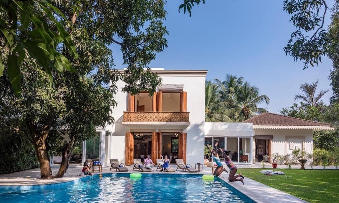 Alibaug Villa | SaffronStays Hacienda by the Sea, Alibaug