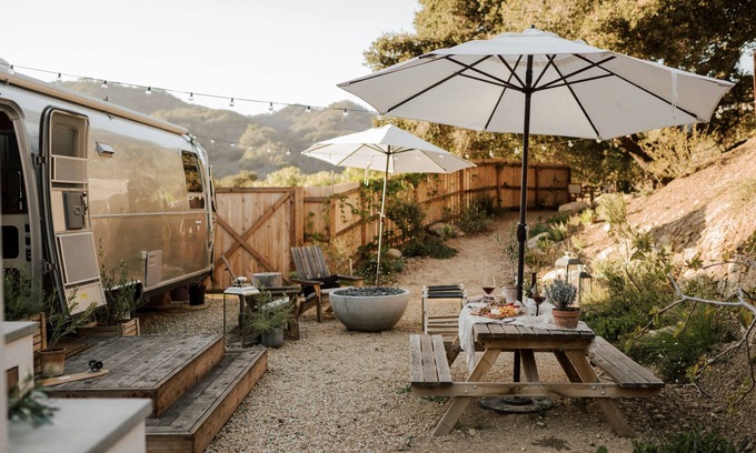San Luis Obispo House | Sage Camp - New Airstream on Ranch by Avila Beach