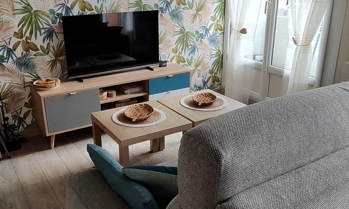 Sainte-Cecile-Plage Apartment | Sainte-cecile F2 Proche Touquet