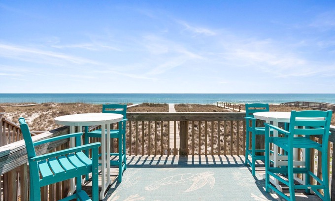 Navarre Beach House | Salted Tranquility-Gulf front 3 bed 3 bath townhome, pup friendly!