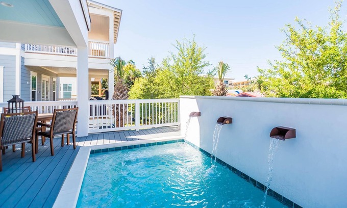 Santa Rosa Beach House | Salty Blues - 4BR/3.5BA,Private Pool, 4 bikes,Pet Friendly,30A/Blue Mnt Beach