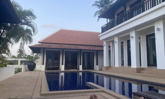 Bophut Villa | Samui Seaview Villa with private pool 2 mins from beach!