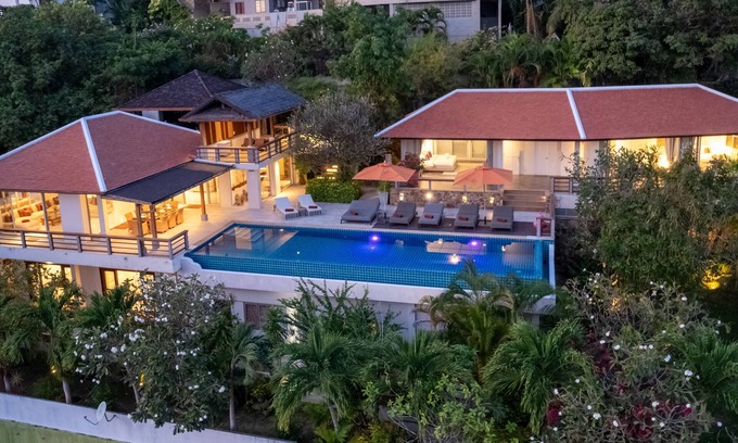 Moo 5 Villa | Samui Summit Villa : 4 Bedroom, Panoramic Bliss