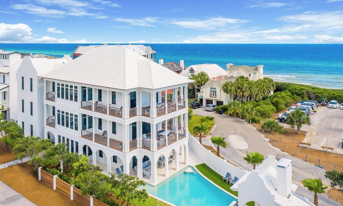 Seagrove Beach House | Sanctuary At Seagrove|Private Deeded Beach|Unobstructed Gulf Views|Private Pool