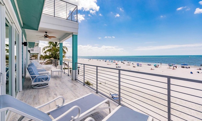 Fort Myers Beach Apartment | Sand Dollar View - Beachfront Luxury Living