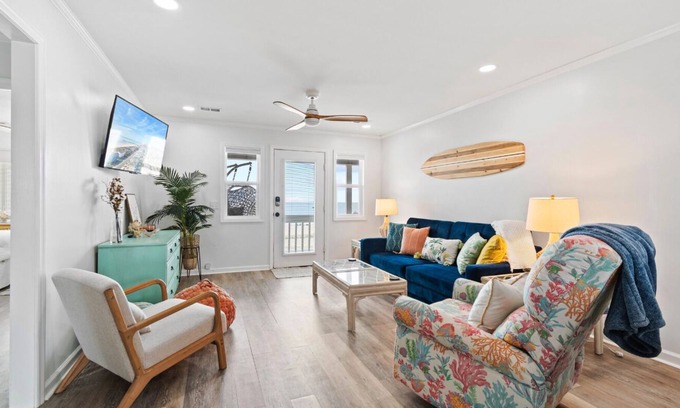 Ocean Isle Beach Condo | Sand Dwellers W/ Direct Ocean Views