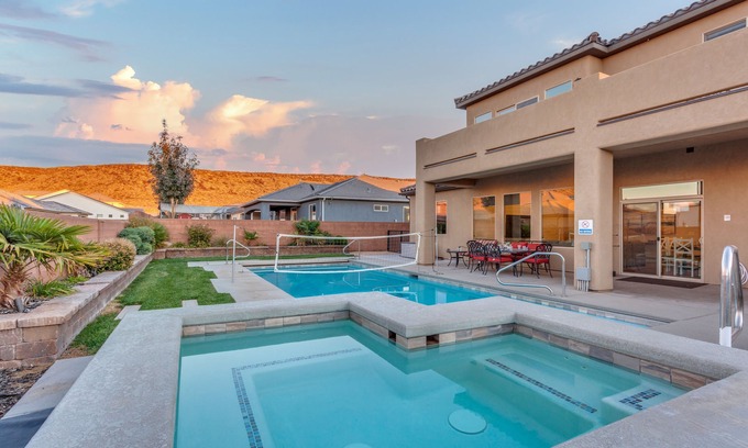 Hurricane House | Sand Hollow 3370 | Private Pool, Hot Tub, Ping Pong, and near Sand Hollow Reservoir