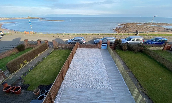 Woodhorn Cottage | Sandbanks (for dolphin watching). Spectacular views across the whole bay.