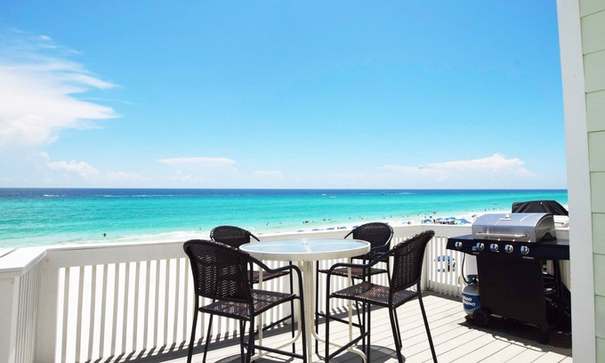 Miramar Beach House | Sanddollar Beach Townhouse Amazing Ocean Views, 4BR 4BA, Free Beach Service