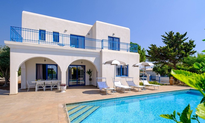 Agios Georgios Pegeias Villa | Sanders Azzurro - Adorable Villa w/ Private Pool