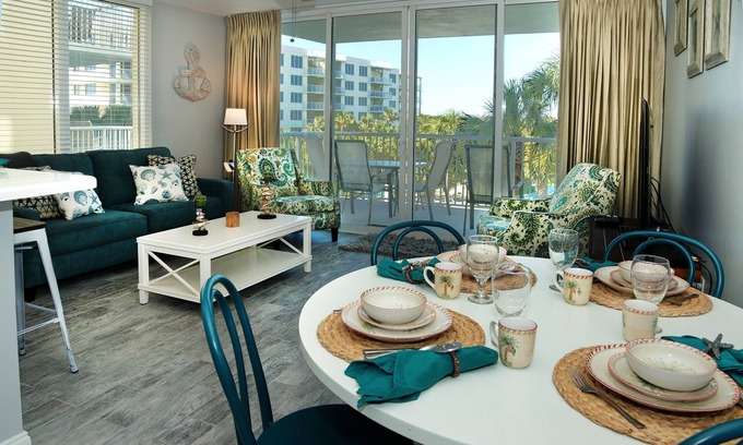 Fort Walton Beach Condo | SANDPIPER 408-DESTIN WEST BAYSIDE Corner Condo W/PRIVATE DECK OFF MASTER