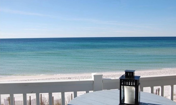 Seagrove Beach Condo | Sandtastic at Sugar Dunes! Oceanfront 3/3-Beach Service March-October