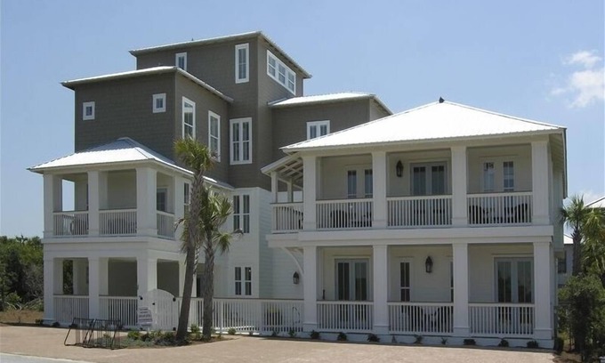 Rosemary Beach House | SANDY SHORES, Private Beach, Private Pool, FULL SIZE ARCADE, beach chairs