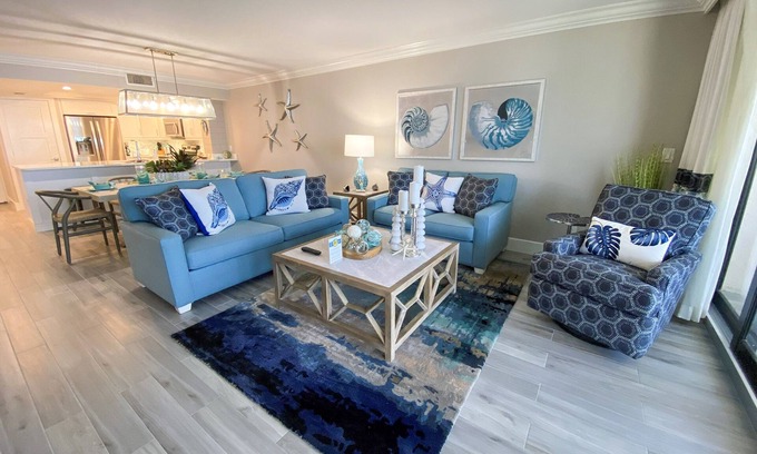 Punta Rassa Condo | Sanibel Harbour Resort Bay View Tower 534: Beautifully appointed, newly renovated condo