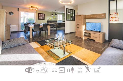 Cormontreuil Apartment | Santa Monica, maison individuelle, 6ch, parking
