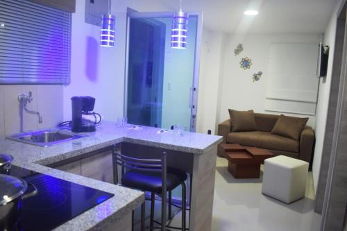 Tonsupa Apartment | Santorini Blue 114