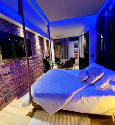 Sainte-Anne - Faubourg Noyon Apartment | Saphir Spa - Sauna Balnéo Chromothérapie Massage
