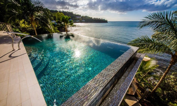 Charlotte Villa | Sapphire Beach Villa-Ocean Front + Infinity Pool