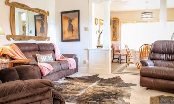 Baker County House | Sass House, Cozy 2 Bdrm Home! Fire Pit, Pets Stay Free!