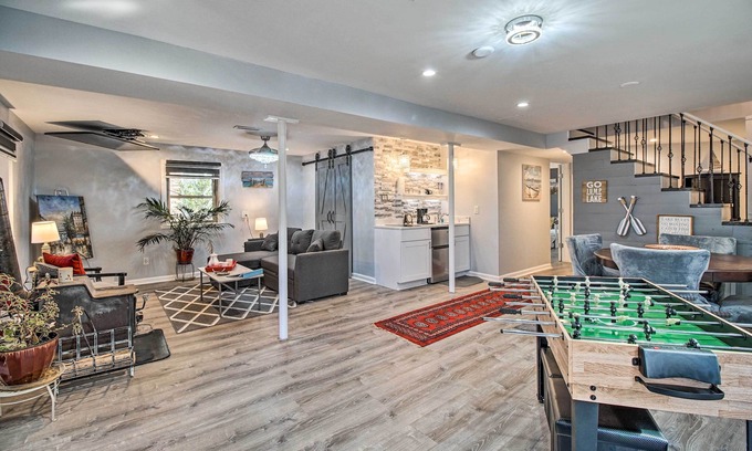 Locust Grove House | Sauna & Game Room: Lake House in Locust Grove!