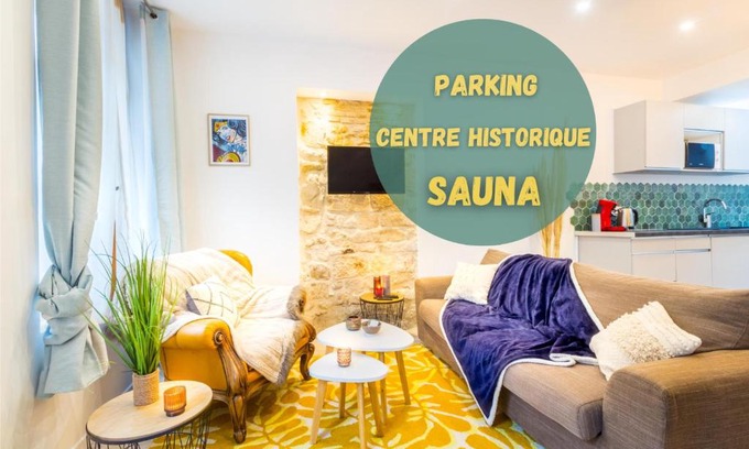 Laon Apartment | Sauna - Le loft des remparts - FloBNB