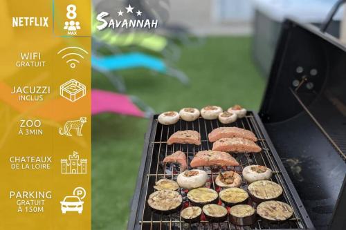Saint-Aignan House | Savannah - 6-8 - Jacuzzi - Zoo de Beauval