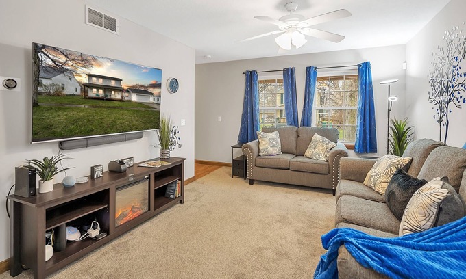 Geneva House | Savor Serenity: 3BR/3BA Home near SPIRE/Wineries by RedAwning