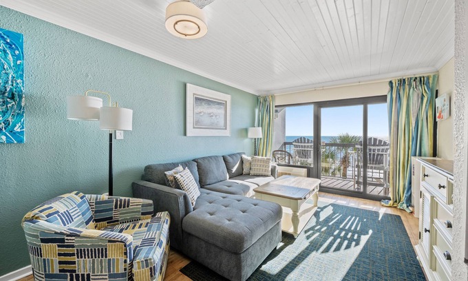 Myrtle Beach Condo | Savoy 303 @ Grand Cayman Resort - 1 Bedroom Ocean Front Condo: pools, hot tubs, lazy river